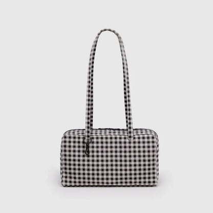 Bolso de hombro tipo tote de nailon de gran capacidad para mujer – Bolso de mano de diseñador de lujo, ligero y versátil para el trabajo, viajes, compras y uso diario a la moda