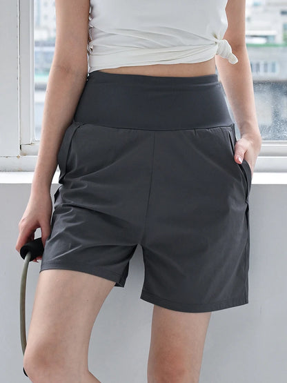 2025 Women's High-Waist A-Line Capri Shorts – Loose-Fit Wide-Leg Summer Casual Pants, Lightweight Comfortable Women's Bottoms