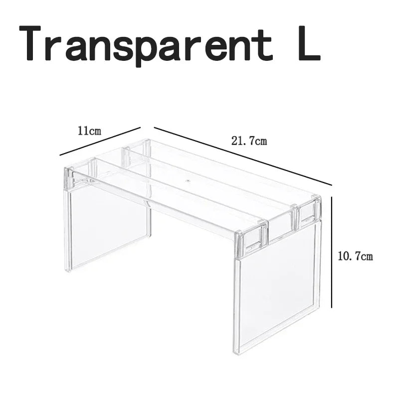 Estante Organizador Expandible para Gabinete de Cocina – Estante Ajustable para Especias y Platos