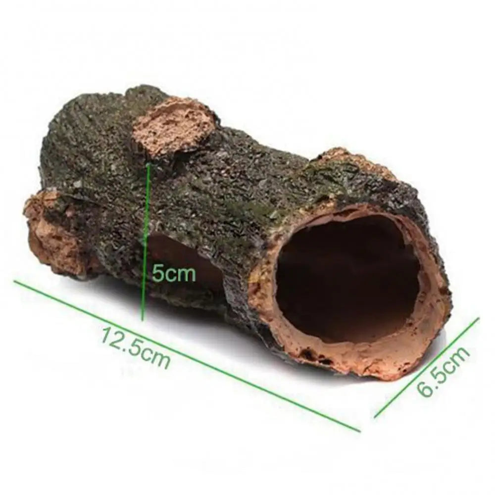 Hollow Resin Tree Branch Aquarium Decor – Realistic Wood-Look Trunk & Log Hideout for Fish Tanks, Reptile Habitats & Terrarium Landscaping