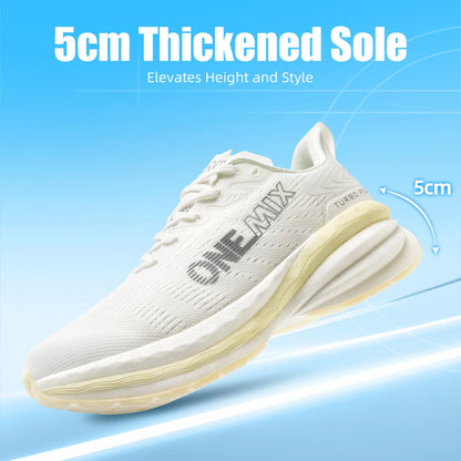 Chaussures de course à coussin d'air pour hommes – Baskets athlétiques en maille respirante, chaussures légères de marche et de sport en extérieur EU 35-47