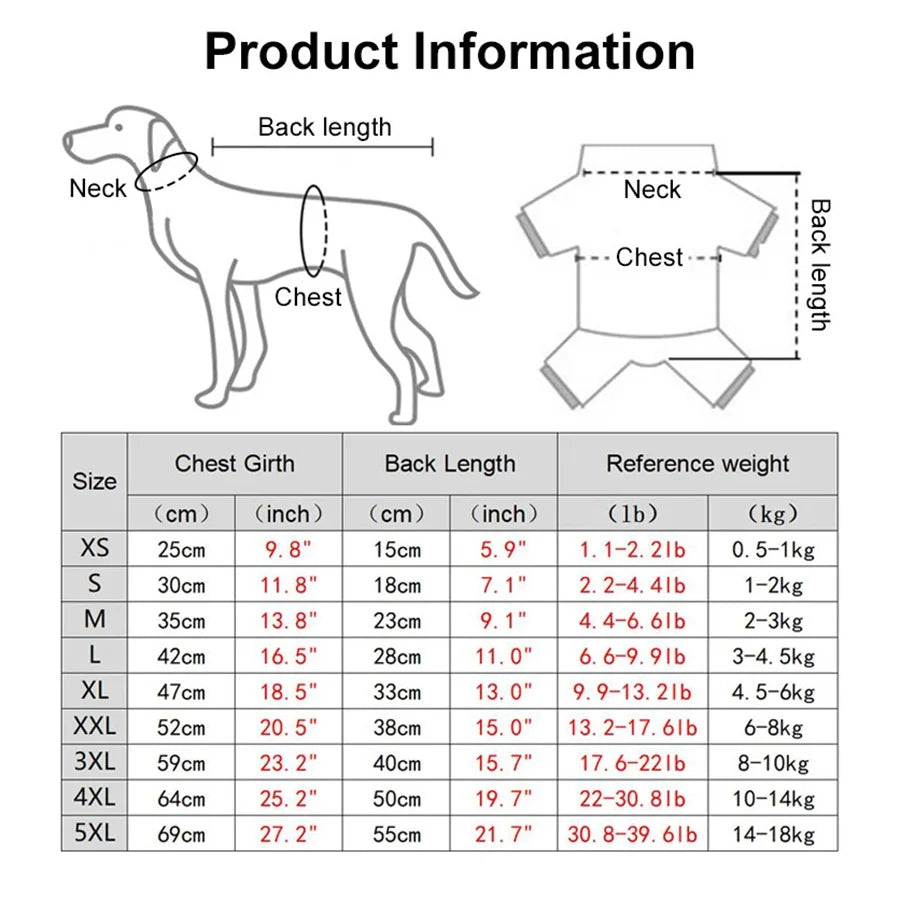 XS-5XL Fashion Dog Hoodie – Warm Cotton Sweatshirt Jacket for Small, Medium & Large Dogs, Two-Legged Pet Clothes for Everyday Wear