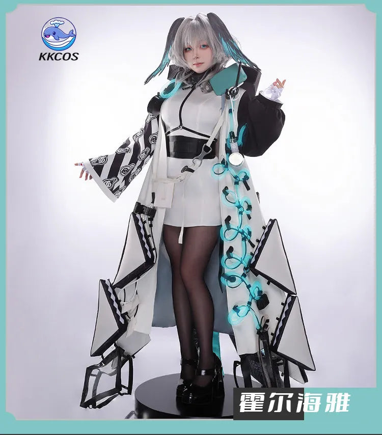 Arknights Ho’olheyak Cosplay Costume Full Set – KKcos Game Cosplay Series Outfit for Halloween, Stage Performance & Convention (S–XL)