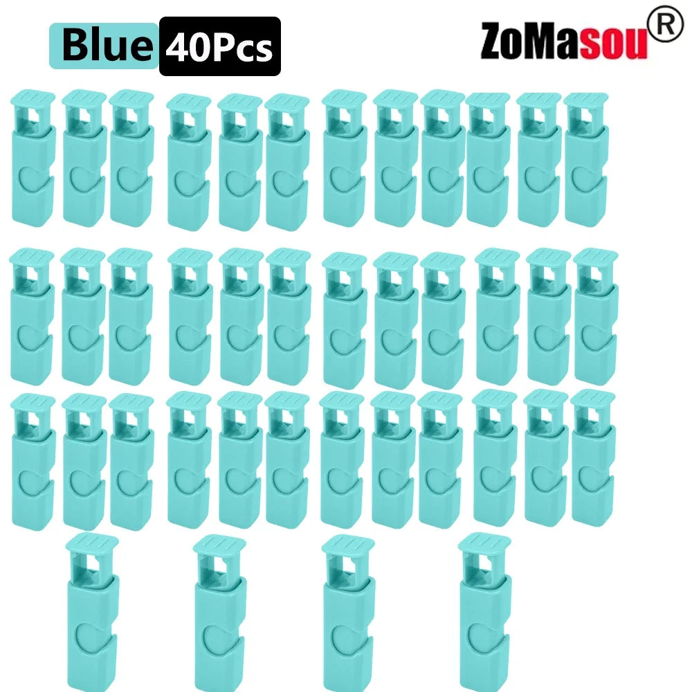 1/50PCS Reusable Food Sealing Clips – Spring Clamp Bag Clips for Bread, Snacks & Wrap Bags, Fresh-Keeping Kitchen Storage Organizer