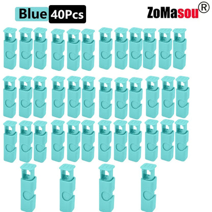 1/50PCS Reusable Food Sealing Clips – Spring Clamp Bag Clips for Bread, Snacks & Wrap Bags, Fresh-Keeping Kitchen Storage Organizer
