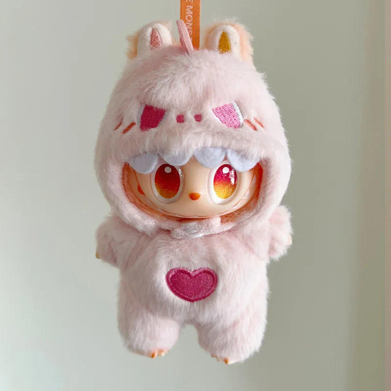 Labubu Doll Clothes Set – 17cm Dinosaur Outfit Accessories for V1 & V3 Figures