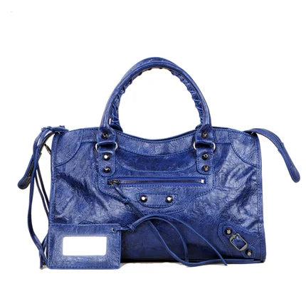 Bolso de Hombro de Motociclista Urbano para Mujer – Bolso de Mano Cruzado de Lujo de Diseñador, Bolso de Gran Capacidad de Moda Otoño Invierno 2025 para el Viaje Diario, Viajes y Estilo Casual