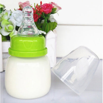 60ML BPA-Free Baby Feeding Bottle Mini Portable Nursing Bottle for Newborns & Infants