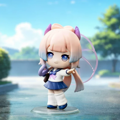 POP MART Genshin Impact Academy’s Light Shadow Poetry Series – Mystery Blind Box Cute Anime Figure, Desktop Collectible Doll & Guess Bag Toy