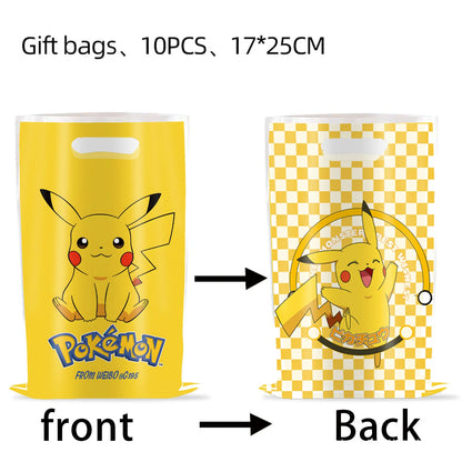 Pokémon Birthday Party Decorations – Huge Charizard & Pikachu Aluminum Foil Balloons for Kids Party Supplies & Guest Gifts