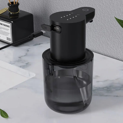 Dispensador automático de jabón espumoso de 400ml con sensor infrarrojos – Dispensador de jabón en espuma y gel sin contacto para baño y cocina