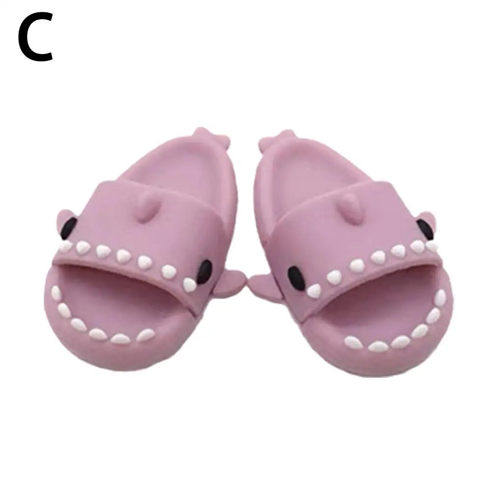 1Pair Mini Shark Pet Slippers – Cute Small Animal Footwear for Hamsters, Turtles, Lizards & Hedgehogs, Funny Pet Accessories