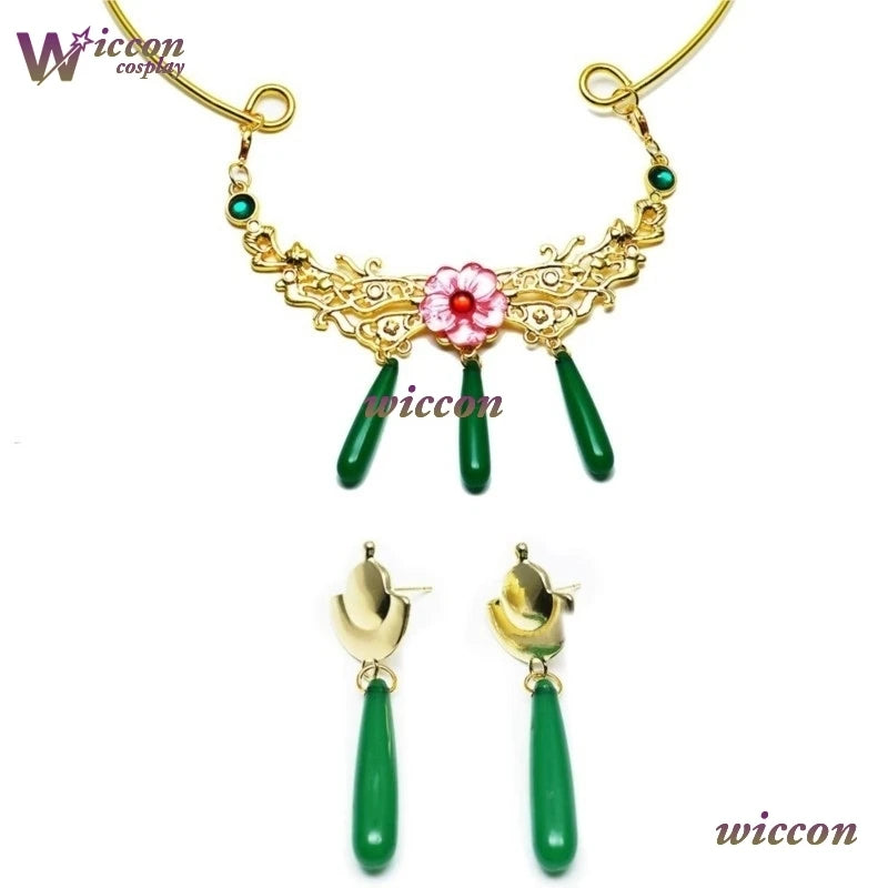 Maomao Cosplay Costume – Green Dress (The Apothecary Diaries Anime Outfit, Halloween/Party Set)