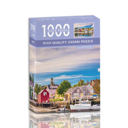 Mini puzzle de 1000 pièces – Puzzle de peinture à l'huile célèbre de Van Gogh pour adultes, jeu de puzzle d'art 38 × 26 cm, jouet éducatif casse-tête et cadeau de Noël