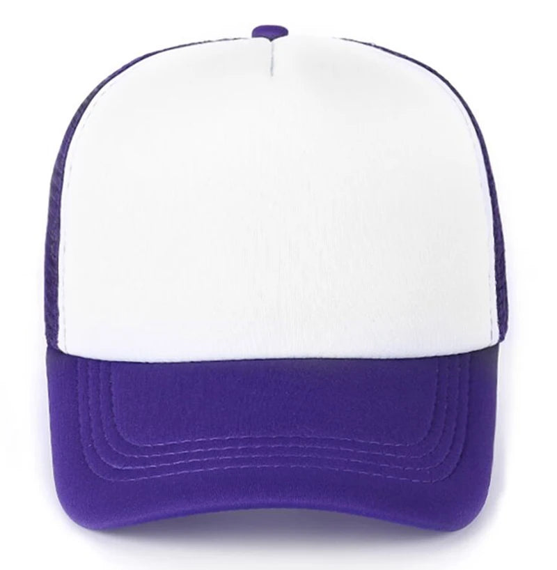 Gorra Trucker de Malla de 5 Paneles con Logotipo Personalizado – Gorra de Béisbol Ajustable para Hombres y Mujeres, Equipos Deportivos y Uso al Aire Libre en Verano