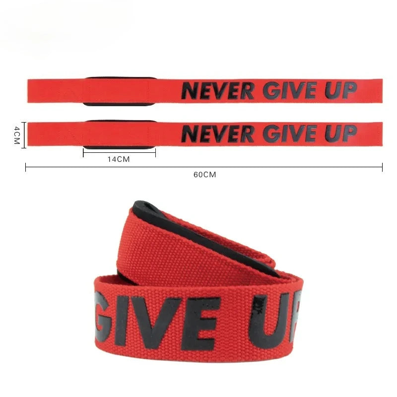1Pair Non-Slip Weightlifting Straps – Gym Wrist Wraps for Dumbbell Training, CrossFit, Strength Workouts & Fitness Exercise Support