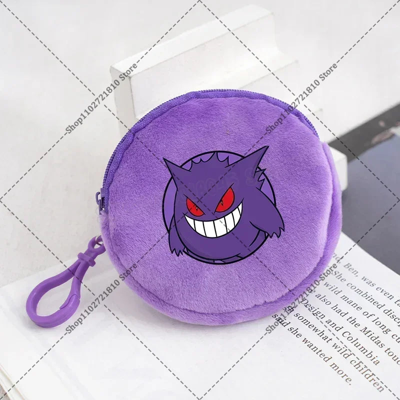 Pokémon Coin Purse – Pikachu, Eevee & Charizard Mini Zipper Wallet