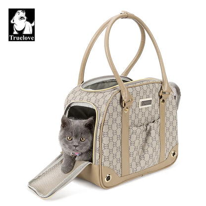 Bolso transportador Truelove para mascotas, mochila portátil de cabina para gatos y perros pequeños TLX6971