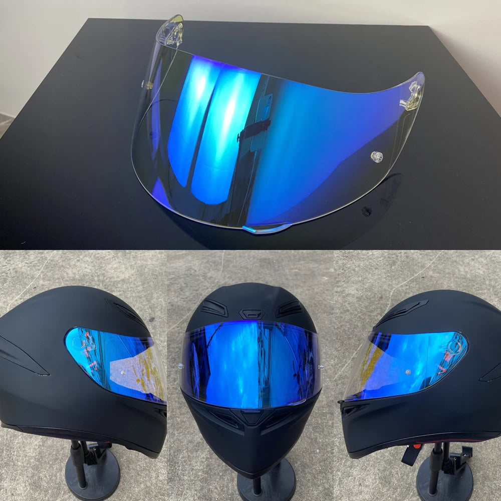 UV Protection Helmet Visor Shield for AGV K5, K5S, K5-S, K3 SV, K1 & K1S – Replacement Motorcycle Helmet Face Shield Lens