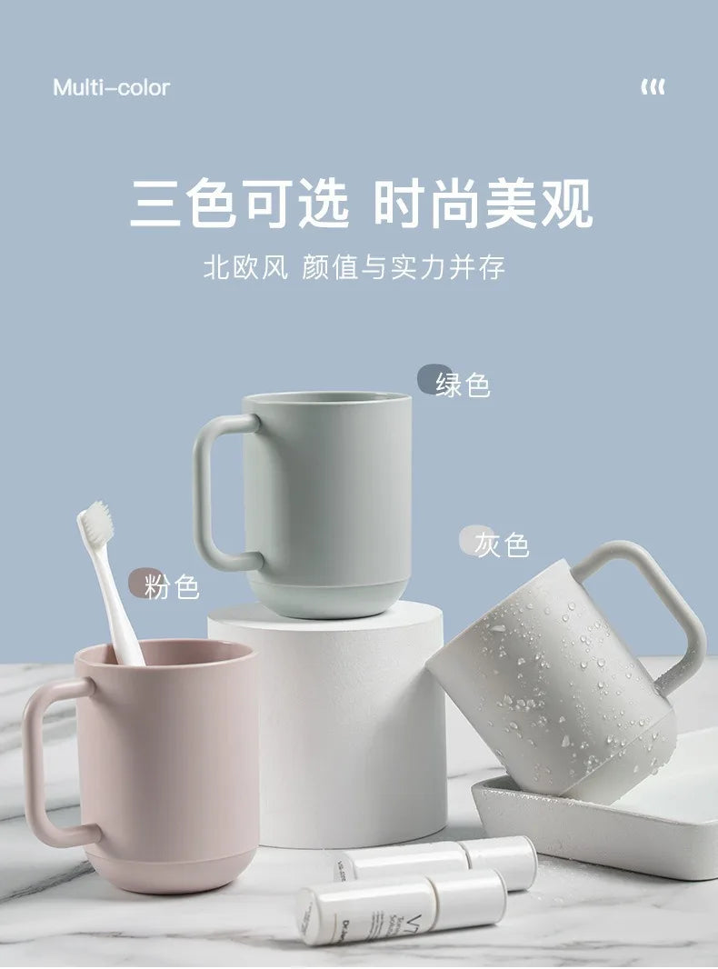 Jolie tasse à brosse à dents inspirée des animes | Verre de rinçage portable pour la salle de bain et les cadeaux