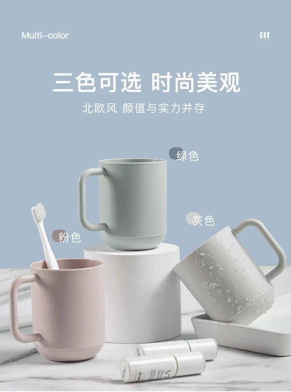 Jolie tasse à brosse à dents inspirée des animes | Verre de rinçage portable pour la salle de bain et les cadeaux