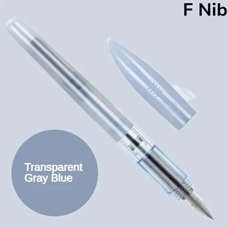 Stylo-plume Jinhao Shark – Stylo-plume à plume fine de 0,5 mm pour la calligraphie, l'écriture, le travail de bureau, les fournitures scolaires et la papeterie étudiante