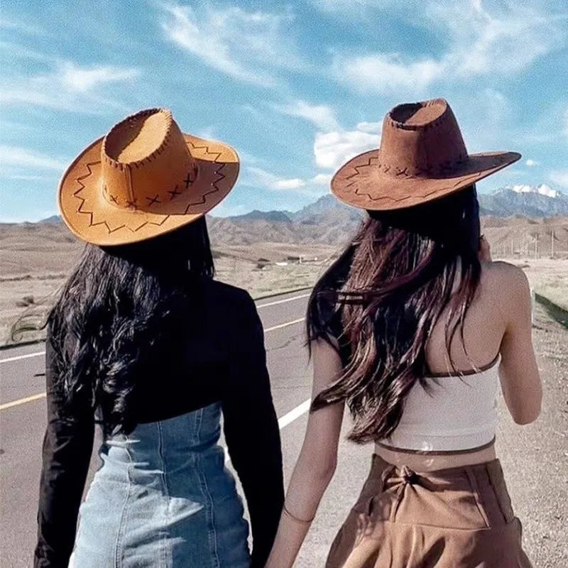 Bride Cowgirl Cowboy Hat – White Western Hat for Bachelorette Parties, Weddings & Bridal Showers
