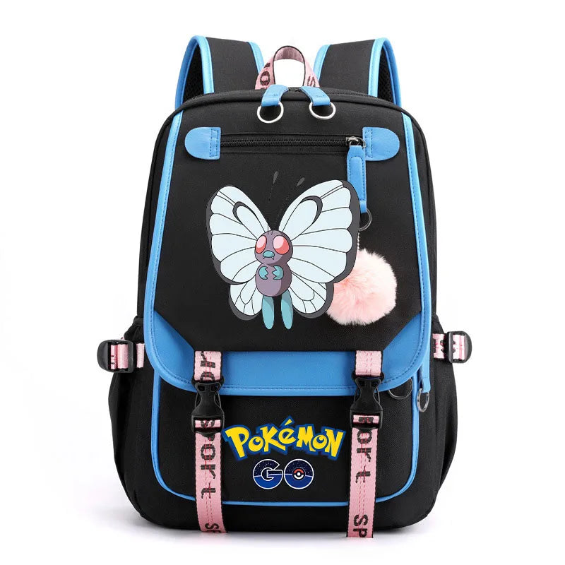Sac à dos pour enfants grande capacité inspiré des animes | Cartable pour garçons et filles avec compartiment pour ordinateur portable