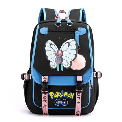 Sac à dos pour enfants grande capacité inspiré des animes | Cartable pour garçons et filles avec compartiment pour ordinateur portable