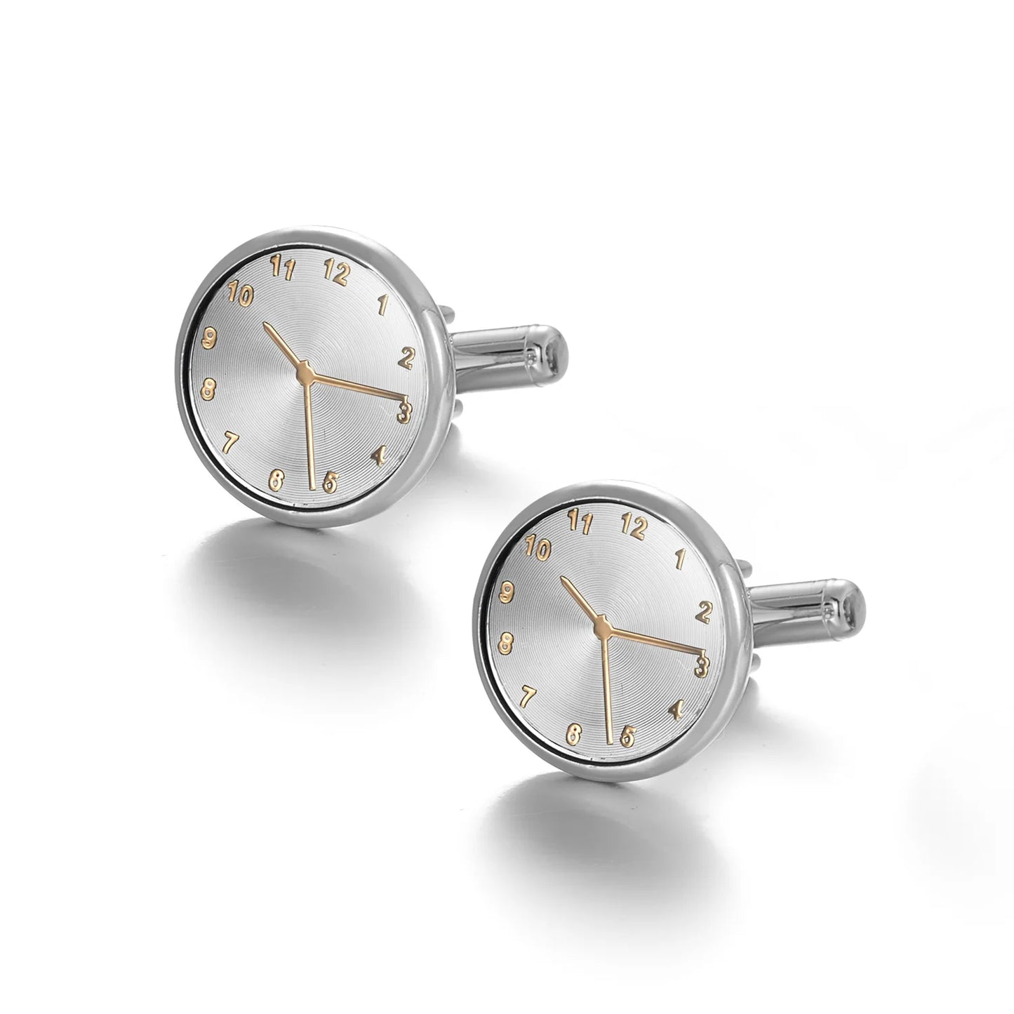 Luxury Copper Cufflinks for Men – Round & Square Shirt Cuff Links for Wedding, Business & Formal Wear | Men's Fashion Accessories Gift