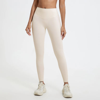 Women’s High Waist Yoga Leggings – Super Soft Gym Running Workout Tights with Push-Up Fit