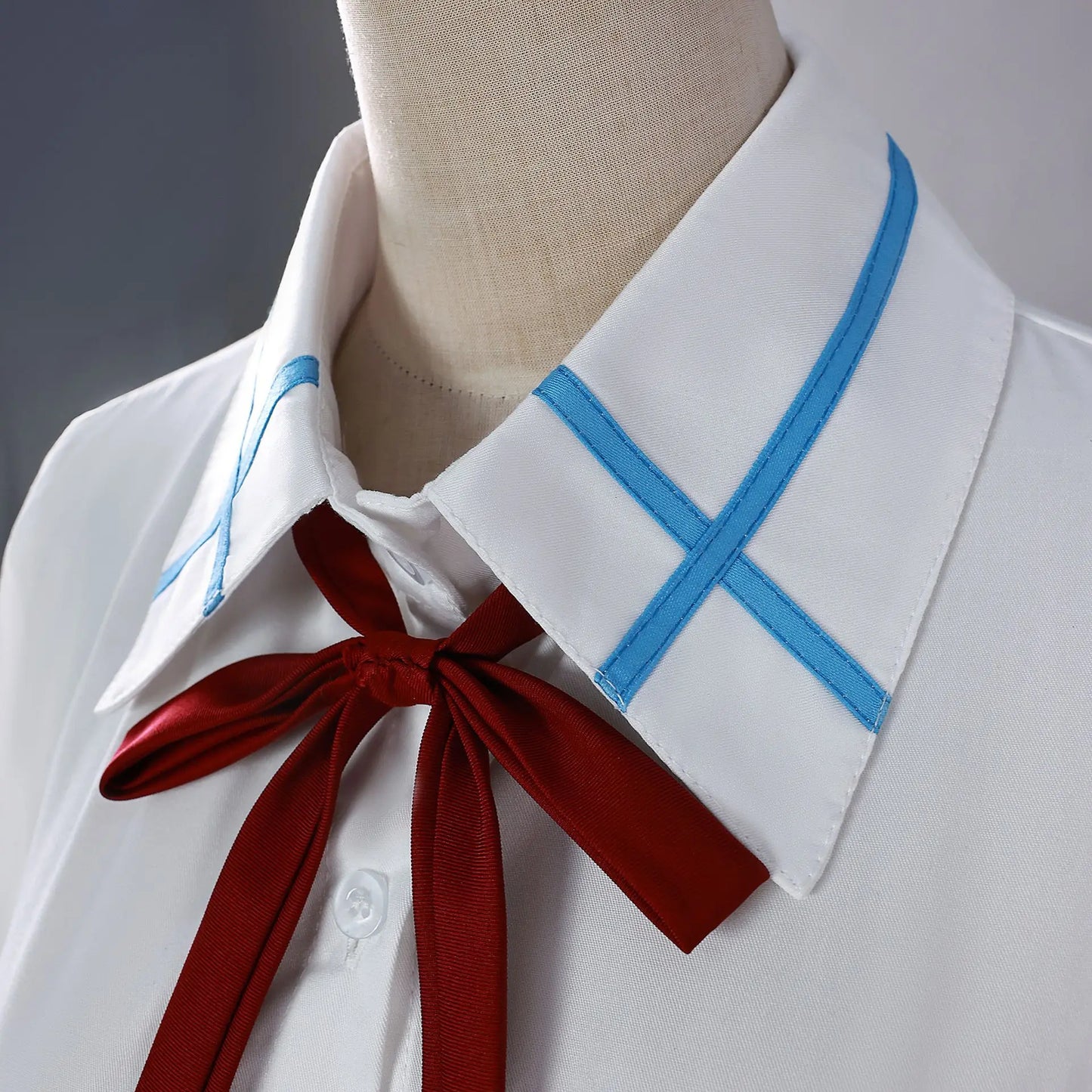 Asuna Cosplay Costume – Anime Yuuki Asuna Coat, Shirt & Short Skirt Set with Wig (Halloween/Party Outfit)