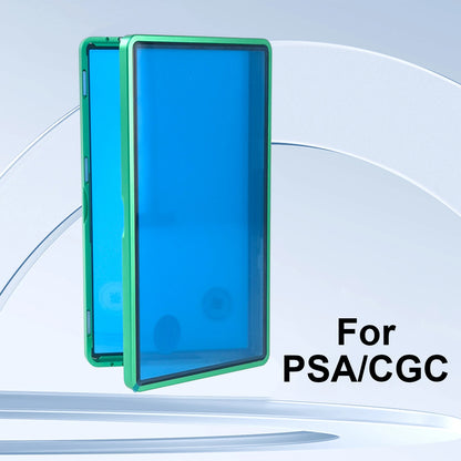 Aluminum Alloy Graded Card Case – PSA/CGC Slab Protector with UV & Scratch Resistant Magnetic Display Box