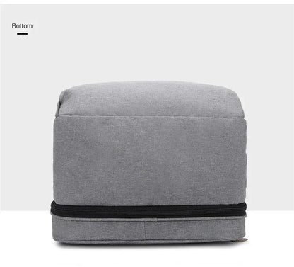 Sac à langer de grande capacité pour bébés avec matelas à langer – Sac à langer de maternité imperméable pour mamans avec rangement pour biberons et lit de bébé