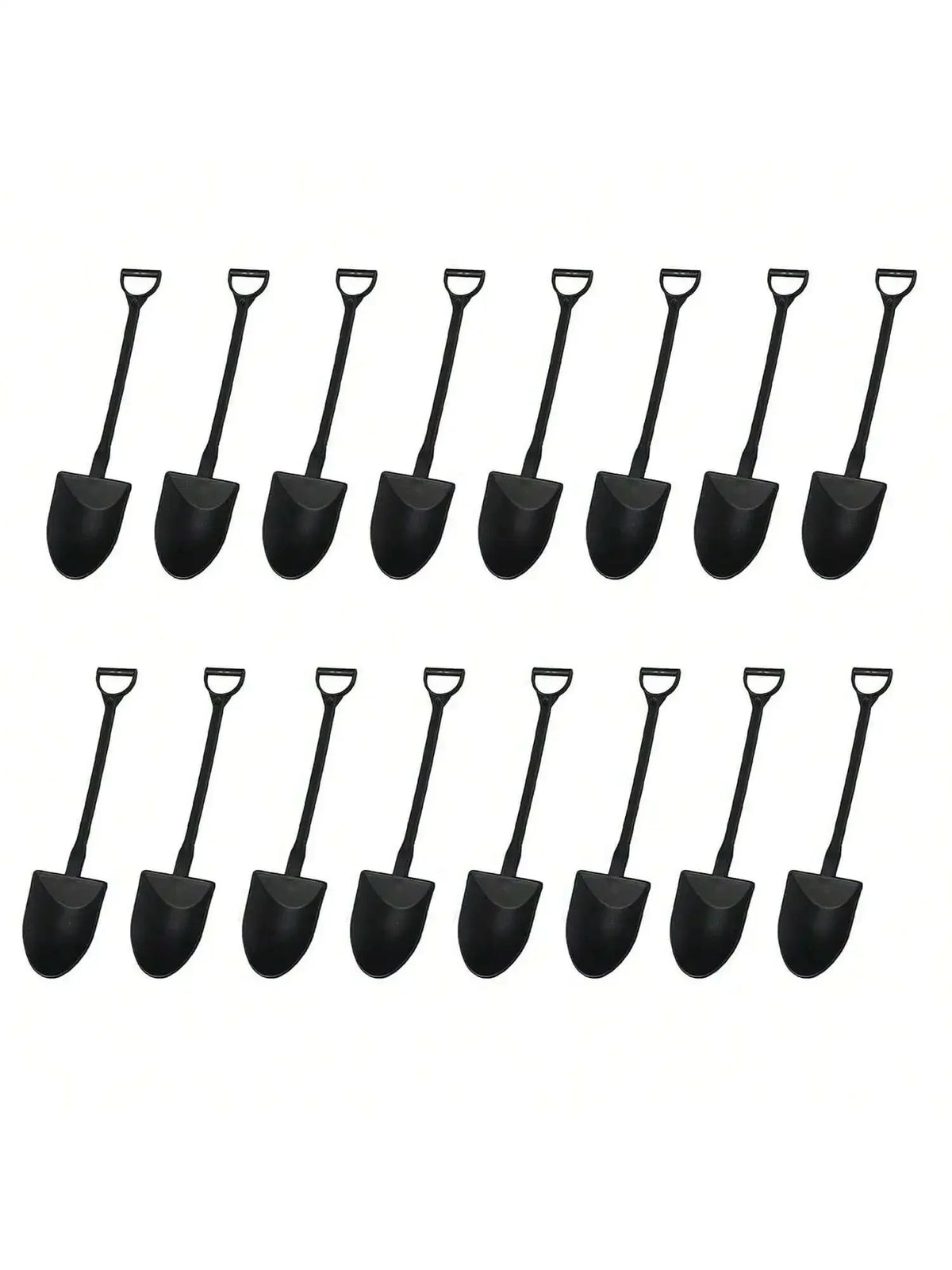Multi-Piece Halloween Cupcake Toppers – Tombstone & Graveyard Cake Decorations with Novelty Mini Shovel Spoons for Halloween Parties