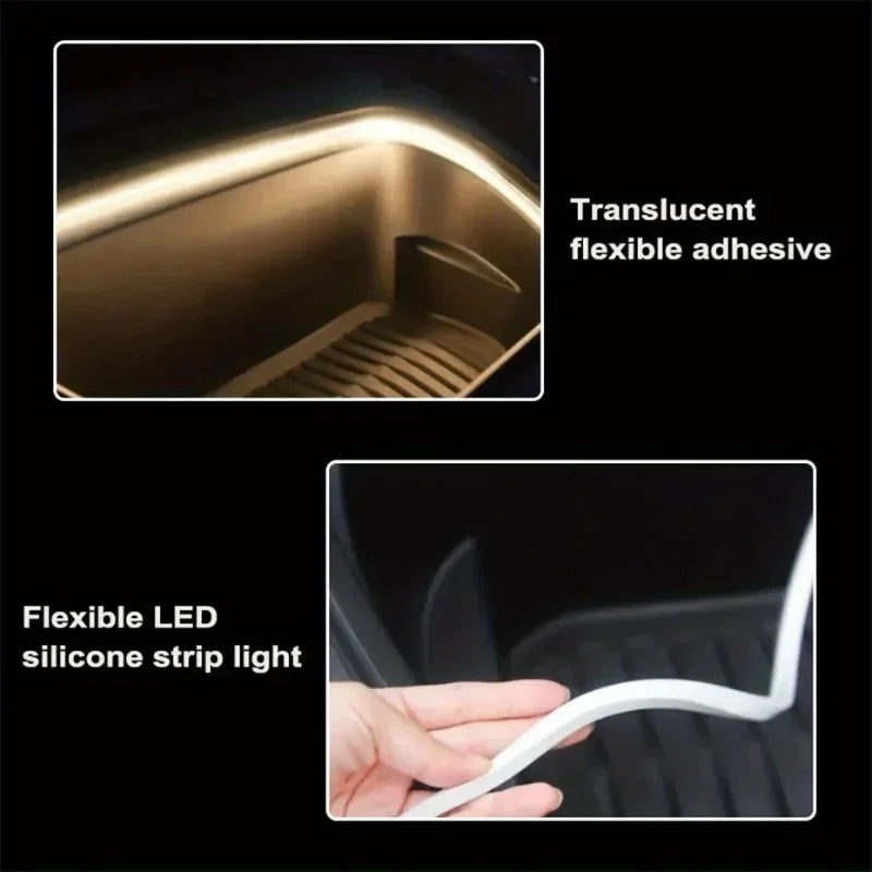 Automatic LED Car Trunk Light Strip – High-Brightness Wireless Tailgate Ambient Interior Lighting