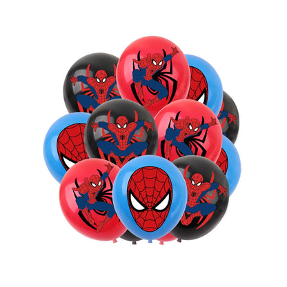 Red Superhero Spider Theme Party Supplies – Disposable Cups & Plates, Paper Tablecloth & Festive Decorations for Kids' Birthdays & Baby Showers