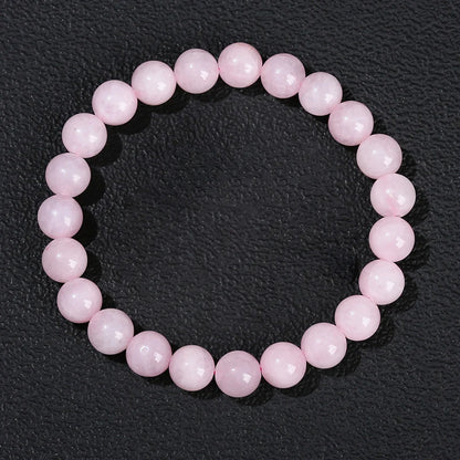 Bracelet en perles de lapis-lazuli naturel, de quartz et d'améthyste – Bijou énergétique de guérison Reiki en cristal pour hommes et femmes