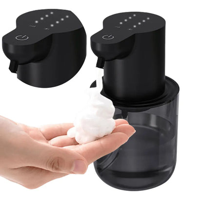 Dispensador automático de jabón espumoso de 400ml con sensor infrarrojos – Dispensador de jabón en espuma y gel sin contacto para baño y cocina