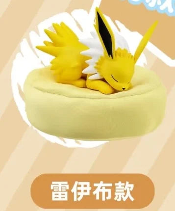 Original Pokémon Eevee Sleeping Position Series Blind Box – Sylveon, Umbreon, Flareon, Jolteon Desktop Decoration Model Gift