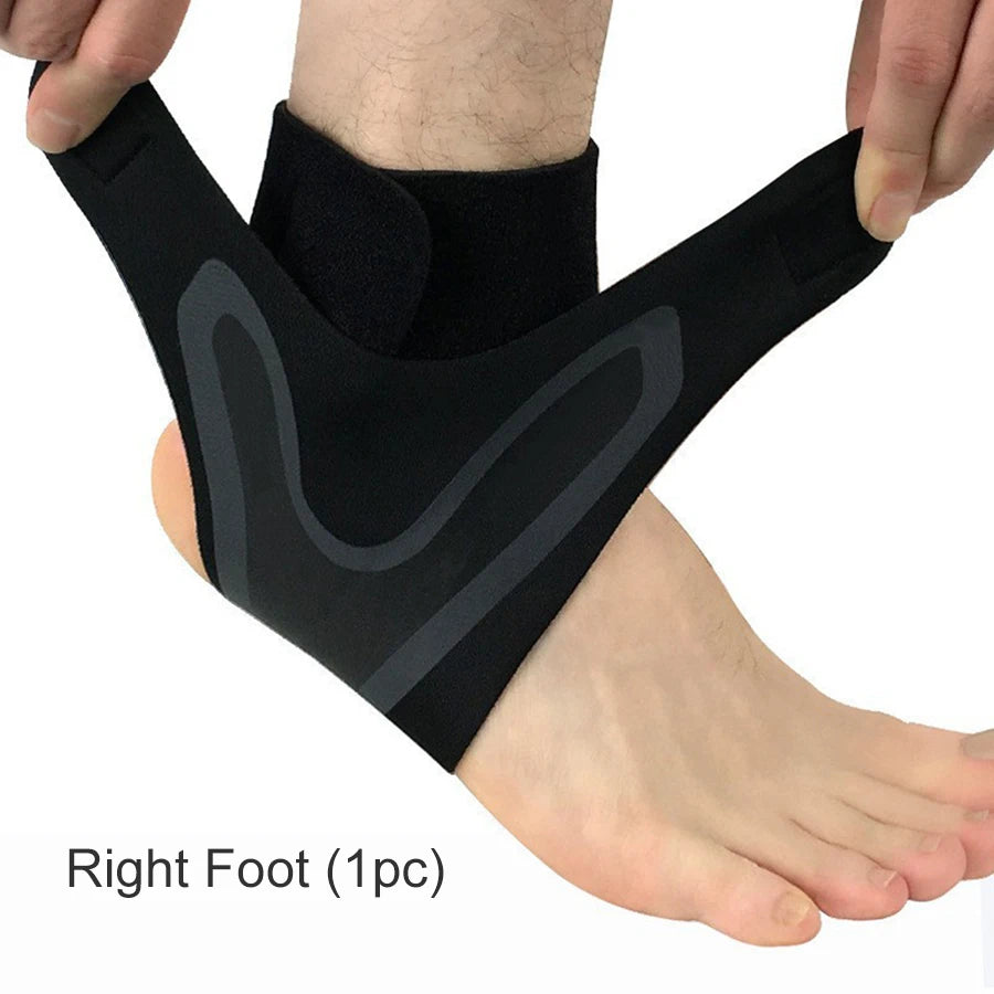 WRELS Sports Ankle Brace – Adjustable Compression Support Sleeve with Breathable Elastic Strap for Fitness & Athletics
