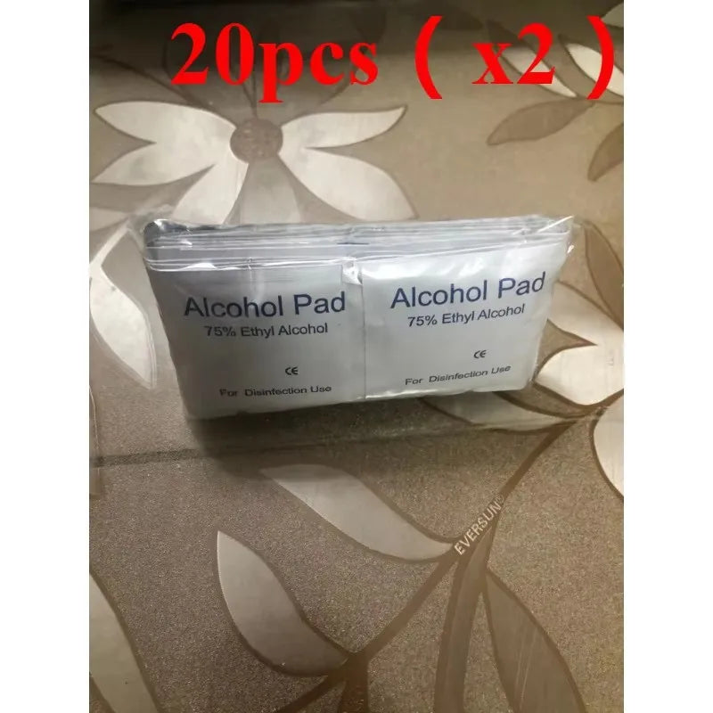 Toallitas desinfectantes portátiles con 75% de alcohol – Envasadas individualmente para teléfonos, vajillas, pasamanos públicos, uñas, inodoros y uso higiénico diario
