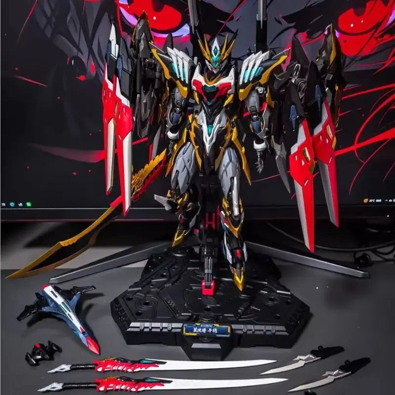 Motor Nuclear MG 1/100 Gan Jiang MNP-XH12 Assembly Model Kit – Alloy Skeleton Robot Action Figure, DIY Plastic Mecha Toy & Collectible Gift