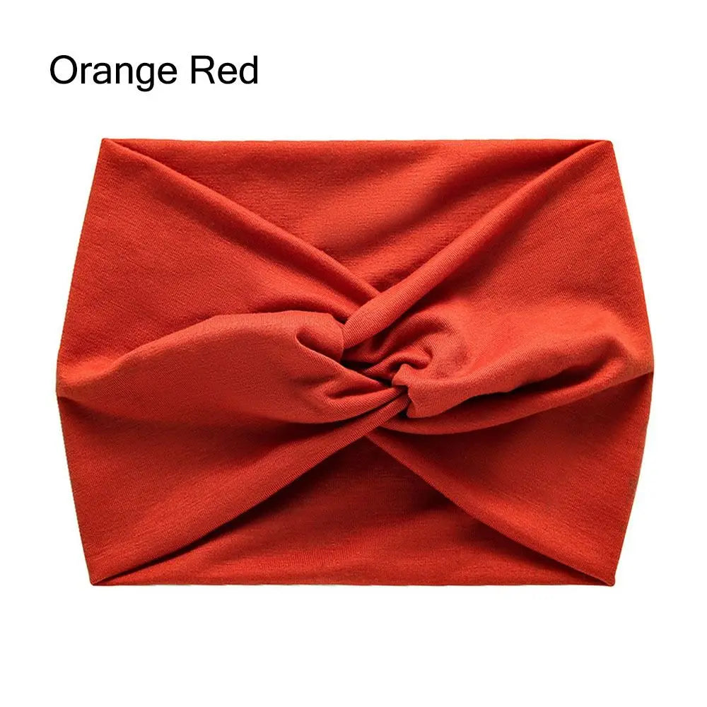Extra Large Twisted Headband – Thick Wide Turban Hair Wrap for Women | Workout Yoga Fashion Hair Accessories