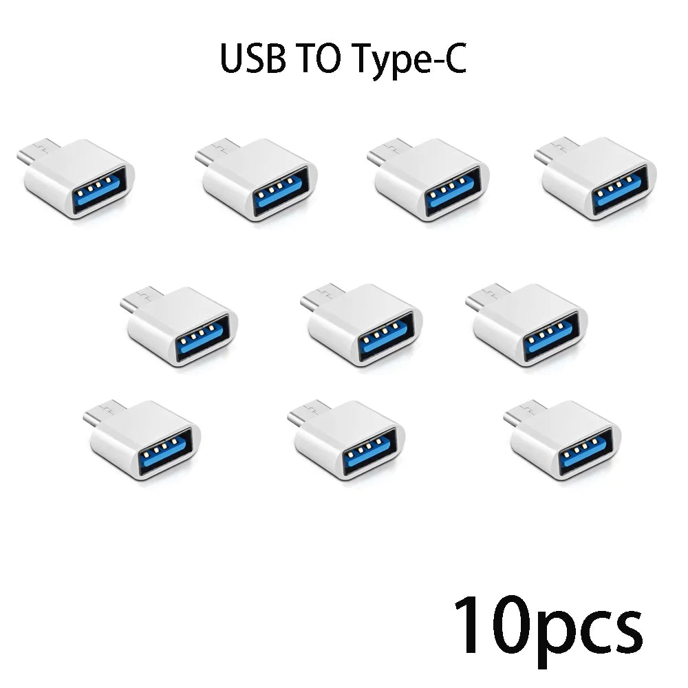 USB-C to USB 3.0 OTG Adapter – Type-C Male to USB-A Female Data Connector for MacBook, iPad & USB-C Devices