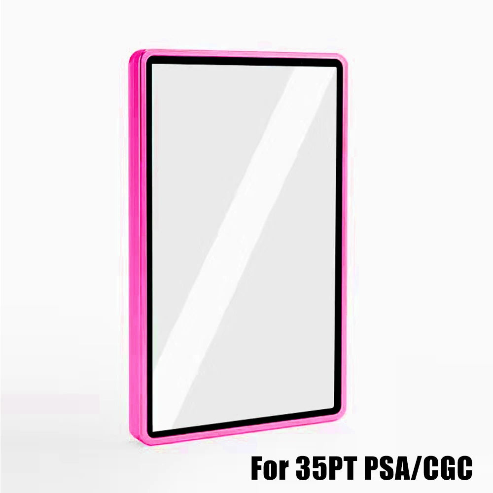Multicolor Aluminum Alloy Graded Card Protector Case for PSA, CGC & BGS Slabs | Scratch-Resistant Holder