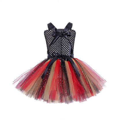 Girls Pirate Costume Dress – Fancy Cosplay Outfit for Halloween, Carnival & Party Dress-Up, Ages 3–10Y