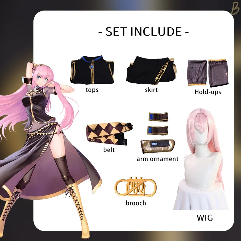 Luka Cosplay Costume – Chinese Uniform Game Outfit (Women Halloween Costume)