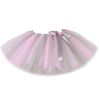 Baby Girls Elephant Tutu Skirt – Fluffy Tulle Animal Dress-Up Costume for Carnival, Halloween Parties & Events