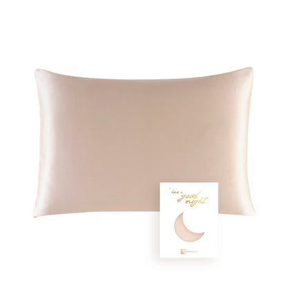 Taie d'oreiller 100 % soie de mûrier – 19 momme, certifiée OEKO-TEX®, luxe
